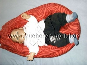 Rücken Lagerung Nest