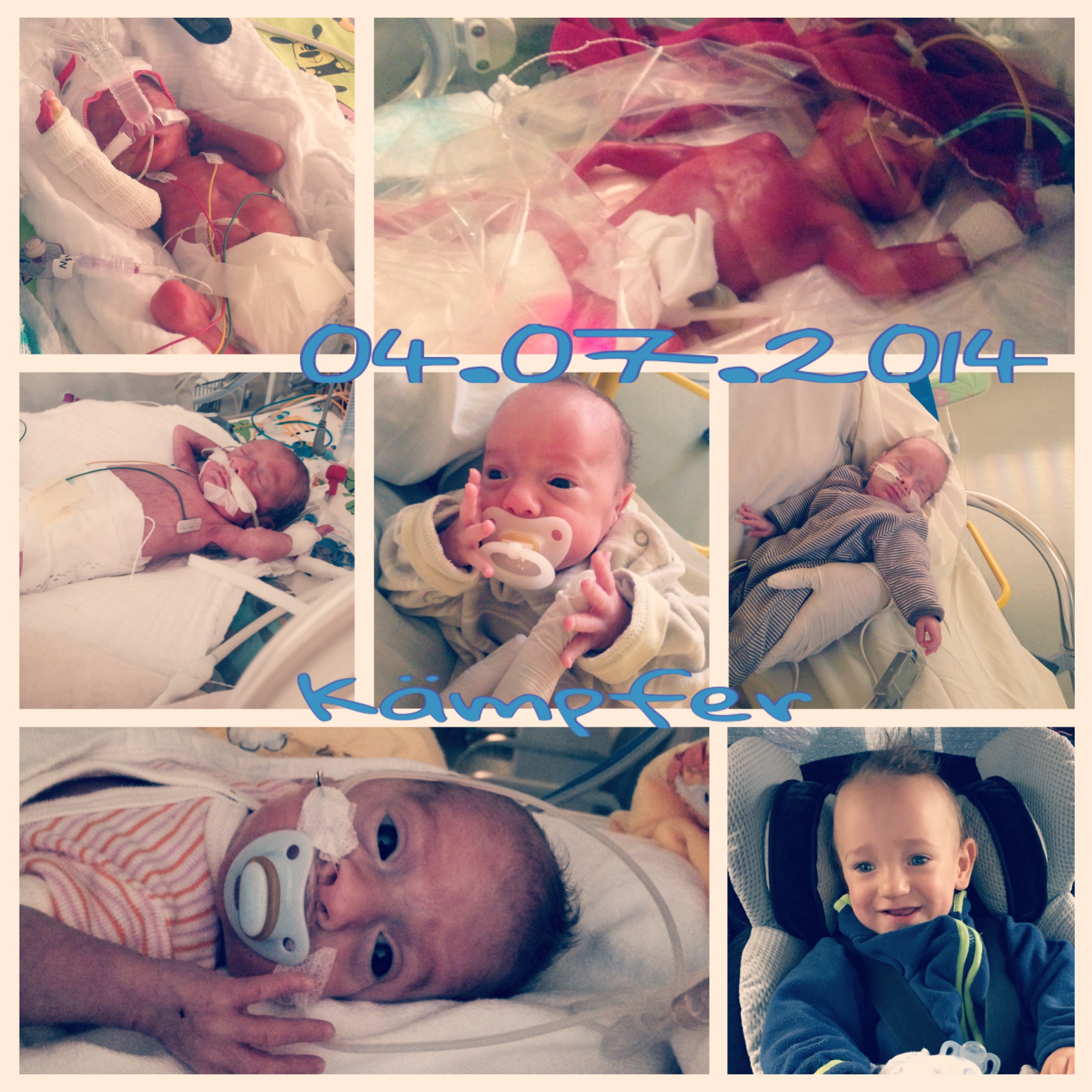 Sabrina mit Frühchen 29 SSW und 24 SSW