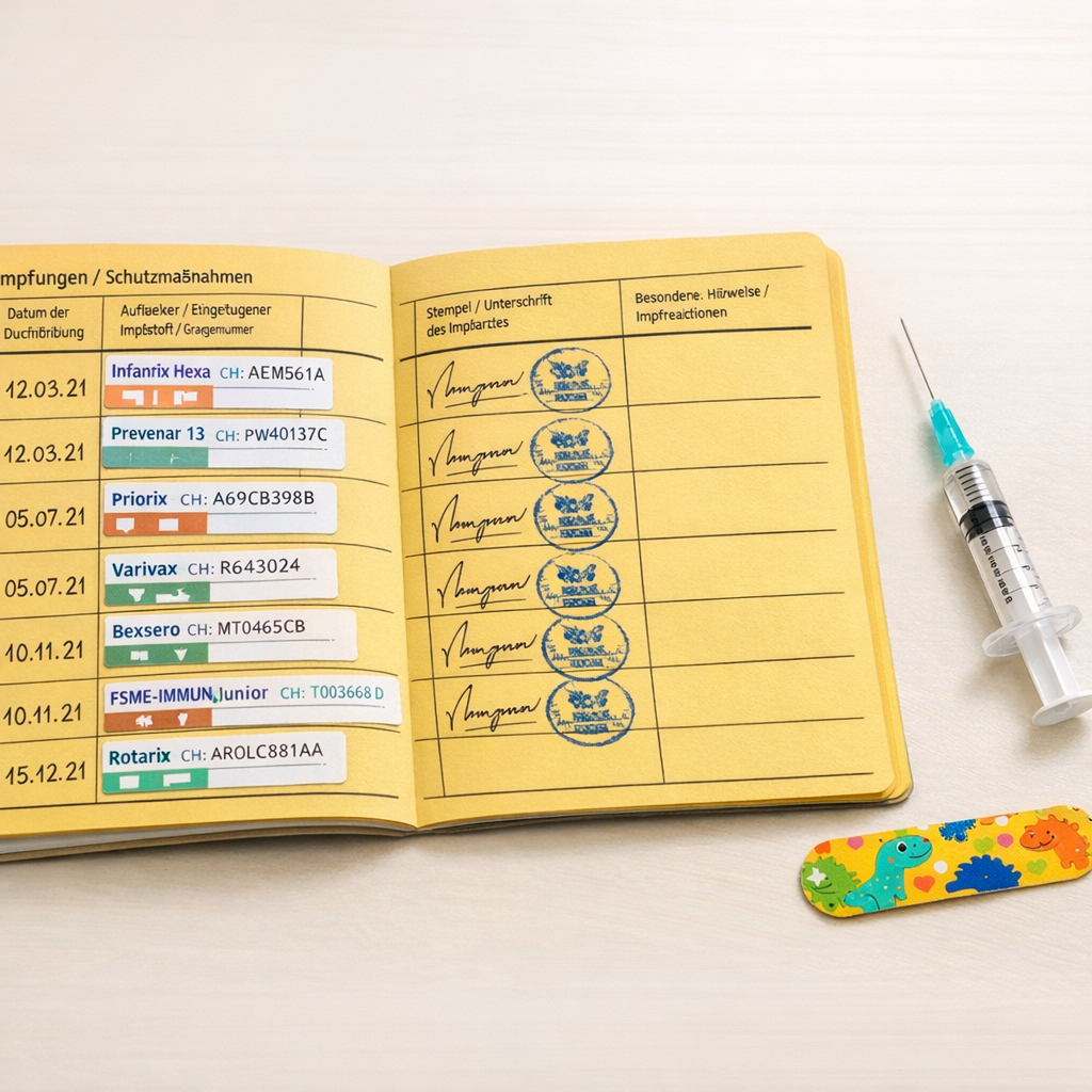 Impfung bei einem Frühgeborenen