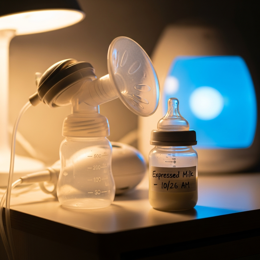 Stillen bei Neugeborenengelbsucht