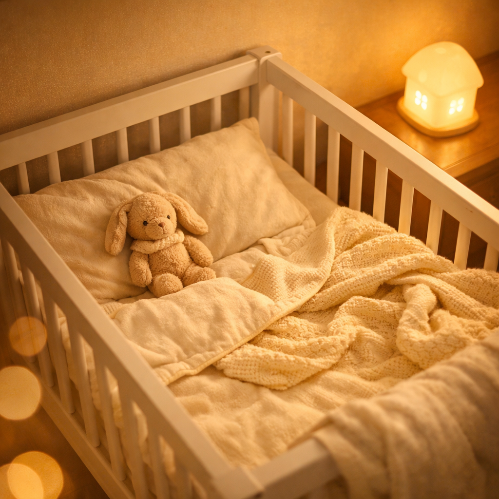 Sicherer Schlafplatz für Babys